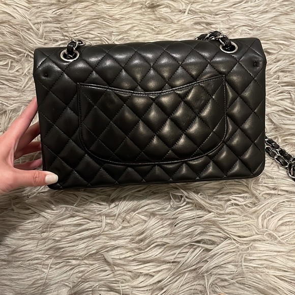 Chanel Medium Classic Double Flab Black - Picture 7 of 13